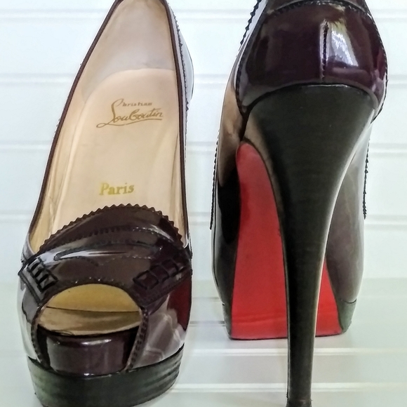 Authentic Christian Louboutin platform heels - Picture 3 of 10